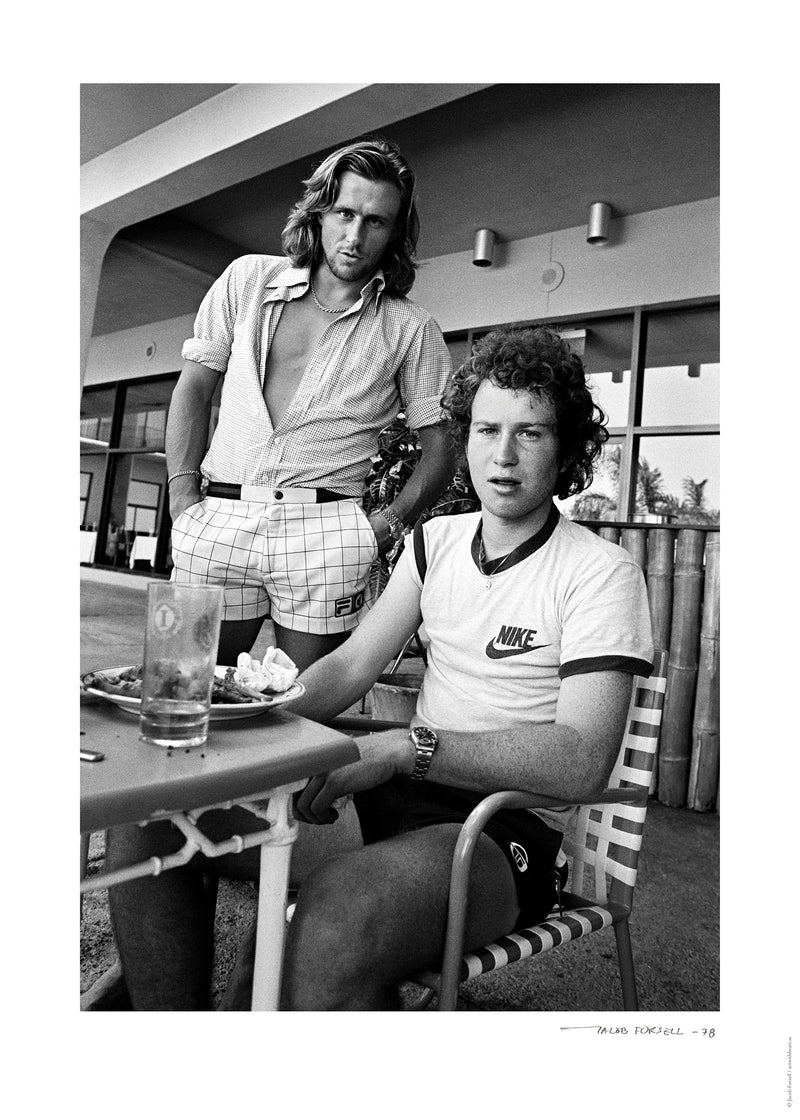Jacob Forsell - Björn Borg & John McEnroe, Montego Bay, Jamaica, December 1978